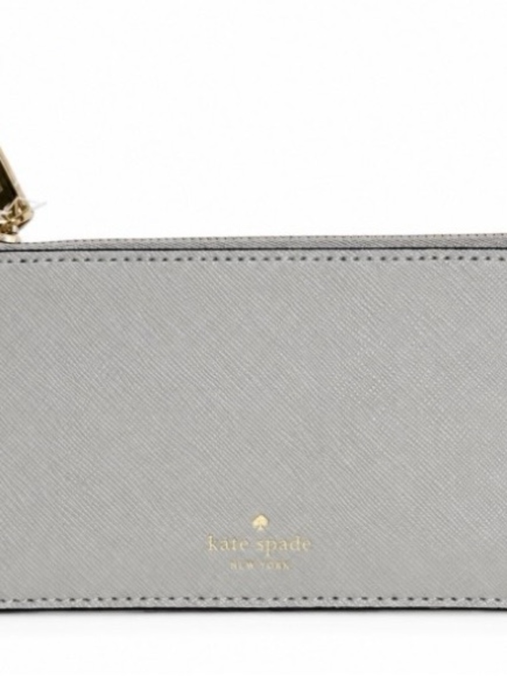 Kate Spade Gray Saffiano Leather Wallet